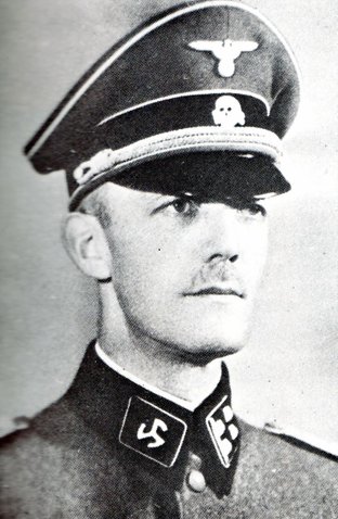Christian Peder Kryssing 1942 som SS-Obersturmbannführer