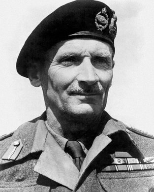 generalløjtnant Bernard Montgomery