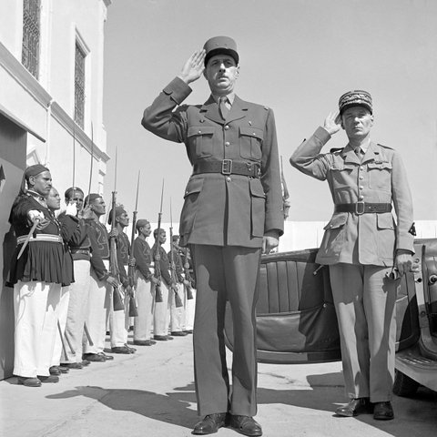 General de Gaulle og General Mast