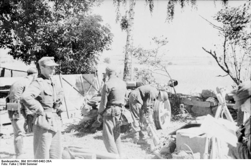 Tysk anti-tank kanon, 21. juni 1944