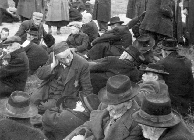 Birkenau_Men_waiting_in_the_grove_close_to_gas_chamber_no_4_to_be_exte